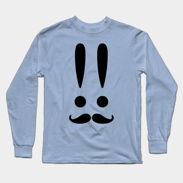 Minimalist Labbit Rabbit Long Sleeve T-Shirt by RetroReview